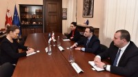 პარლამენტის აპარატის უფროსმა წლის ბოლო ოფიციალური სამუშაო შეხვედრა ესტონეთის ელჩთან გამართა