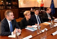 თამარ ჩუგოშვილი ევროპის საბჭოს საპარლამენტო ასამბლეის მონიტორინგის კომიტეტის წევრებს შეხვდა