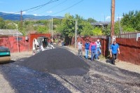 გლდანის რაიონში, გარაყანიძის ქუჩის რეაბილიტაცია მიმდინარეობს 