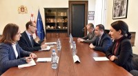 გივი მიქანაძე სამხრეთ კავკასიაში გაეროს ლტოლვილთა უმაღლესი კომისრის წარმომადგენელს შეხვდა