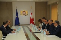 დიმიტრი ქუმსიშვილი საერთაშორისო სავალუტო ფონდის ახლო აღმოსავლეთისა და ცენტრალური აზიის რეგიონის დირექტორს ხვდება