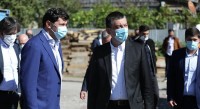 გიორგი გახარიამ  ონში მხარეთმცოდნეობის მუზეუმის ახალი შენობის მშენებლობის პროცესი დაათვალიერა