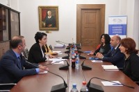 ეკა ბესელია საქართველოში გაეროს ბავშვთა ფონდის (UNICEF) ახლადდანიშნულ წარმომადგენელს, ღასან ხალილს შეხვდა