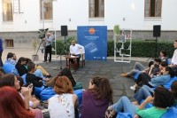 თსუში ზაალ ჩხეიძის საჯარო ლექცია - "დიდი ქალაქის ჩირაღდნები" გაიმართა