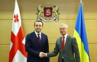 თავდაცვის მინისტრი უკრაინის ელჩს შეხვდა თავდაცვის მინისტრი უკრაინის ელჩს შეხვდა