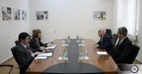 დავით ზალკალიანი საქართველოში აშშ-ის ელჩის მოადგილეს შეხვდა 