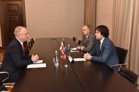 ირაკლი კობახიძე ჩეხეთის ელჩს შეხვდა