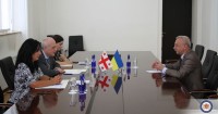დავით ზალკალიანი საქართველოში უკრაინის ელჩს შეხვდა