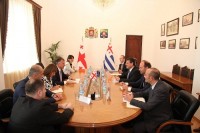  ზურაბ პატარაძე მაროშ შევჩოვიჩს და იანოშ ჰერმანს შეხვდა