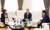 გივი მიქანაძე აჭარის ავტონომიური რესპუბლიკის უმაღლესი საბჭოს ხელმძღვანელობას შეხვდა