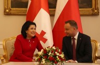 საქართველოს და პოლონეთის პრეზიდენტებმა საქართველოს ევროპული და ევროატლანტიკური ინტეგრაციის მხარდაჭერის მიმართულებებზე იმსჯელეს
