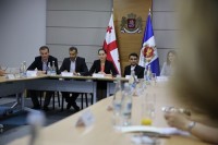 შსს-ს ადამიანის უფლებათა დაცვისა და გამოძიების ხარისხის მონიტორინგის დეპარტამენტის ხელმძღვანელები სახელმწიფო უწყების წარმომადგენლებს შეხვდნენ