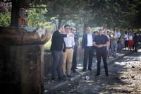 ვაკის რაიონში სანიაღვრე ქსელის რეკონსტრუქცია-მოწყობის სამუშაოები მიმდინარეობს