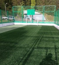 ხულოს რაიონის სოფელ დიდ რიყეთში სპორტულ მოედანს რეაბილიტაცია ჩაუტარდა