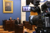 გრიგოლ გიორგაძემ პარლამენტის დადგენილებით გაცემული რეკომენდაციების შესრულების ანგარიში წარადგინა
