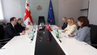 მიხეილ ჩხენკელი თურქეთის ელჩს საქართველოში შეხვდა