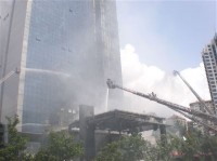 Polat Tower-ში ხანძარი ლიკვიდირებულია