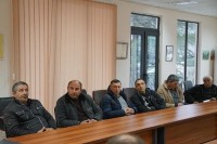 ონის მერი საქალაქთაშორისო ტრანსპორტის მძღოლებს შეხვდა