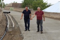 სოფელ მამხუტში შიდა საავტომობილო გზის კეთილმოწყობა უახლოეს პერიოდში დასრულდება