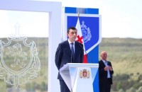 გიორგი გახარია: ბატონო პოლიციელებო, არ არსებობს იმაზე ღირსეული რამ, რომ ემსახურო შენი მოქალაქის ჯანმრთელობას, სიცოცხლეს და იყო შენი ქვეყნის სიმშვიდის სადარაჯოზე