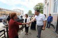 ეკატერინე დგებუაძემ გურიის რეგიონის სკოლების დირექტორებსა და მასწავლებლებთან შეხვედრა გამართა
