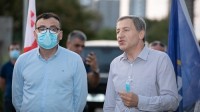 რესან კონცელიძე და ტიტე აროშიძე ადლიისა და გონიოს მოსახლეობას შეხვდნენ