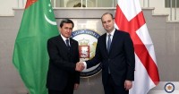  მიხეილ ჯანელიძე თურქმენეთის მინისტრთა კაბინეტის თავმჯდომარის მოადგილეს, საგარეო საქმეთა მინისტრს შეხვდა 
