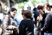 სალომე ზურაბიშვილი ხელმოწერების შეგროვებას დმანისსა და ბოლნისში განაგრძობს 