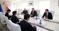 პრემიერი საქართველოში იაპონიის ახალ ელჩს შეხვდა 