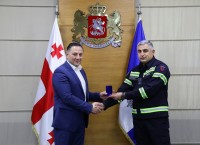 ვახტანგ გომელაურმა მეხანძრე-მაშველებს პროფესიული დღე მიულოცა