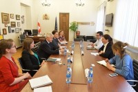 სოფიო ქაცარავა რიჩარდ დიუდნის შეხვდა