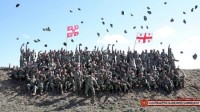 რეკრუტებმა საბრძოლო მომზადების სამთვიანი კურსი დაასრულეს