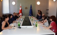 განათლების მინისტრის მოადგილე ეუთო-ს უმაღლეს კომისარს შეხვდა
