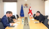 გიორგი გახარია ევროკავშირის სპეციალურ წარმომადგენელს, ტოივო კლაარს შეხვდა