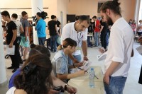 მიხეილ ჩხენკელმა საგამოცდო ცენტრები დაათვალიერა 