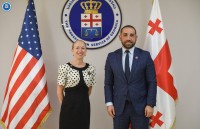 ირაკლი შოთაძე საქართველოში ამერიკის შეერთებული შტატების ელჩს შეხვდა
