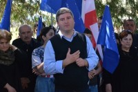 გიორგი შენგელიამ საარჩევნო კამპანია ნარაზენიდან დაიწყო