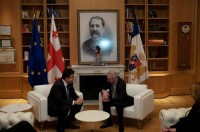 მიხეილ სააკაშვილი დიდი ბრიტანეთის სამეფოს სახელმწიფო მინისტრს ევროპულ საკითხებში დეივიდ ლიდინგტონს შეხვდა მიხეილ სააკაშვილი დიდი ბრიტანეთის სამეფოს სახელმწიფო მინისტრს ევროპულ საკითხებში დეივიდ ლიდინგტონს შეხვდა