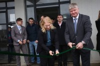 ნათია თურნავამ და ლიეტუვას გარემოს დაცვის მინისტრმა დევნილთა დასახლებაში ენერგოეფექტურობის პროექტი გახსნეს