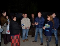  დავით უთმელიძე გაზაფხულისა და ალექსანდრე ანდრონიკაშვილის ქუჩის მაცხოვრებლებს შეხვდა