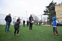  ნაძალადევის რაიონში რეაბილიტაცია 16 სპორტულ მოედანს ჩაუტარდა 