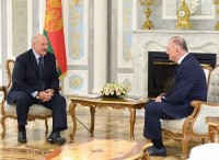 საქართველოს ელჩმა ბელარუსის პრეზიდენტთან გამოსამშვიდობებელი შეხვედრა გამართა