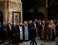 აფხაზეთის დღესთან დაკავშირებით სიონის ტაძარში პარაკლისი აღევლინა