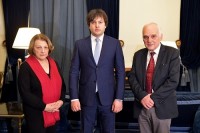 ირაკლი კობახიძე საქართველოს დემოკრატიული რესპუბლიკის პარლამენტისა და დამფუძნებელი კრების თავმჯდომარის, ნიკოლოზ (კარლო) ჩხეიძის შთამომავლებს შეხვდა