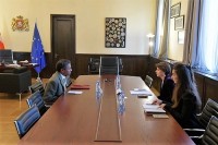 თამარ ჩუგოშვილი კორუფციასთან ბრძოლის საერთაშორისო საპარლამენტო ორგანიზაციის ხელმძღვანელს შეხვდა