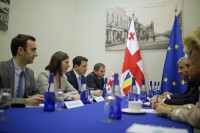 არჩილ თალაკვაძე რუმინეთის პარლამენტის წარმომადგენელთა პალატის ვიცესპიკერს შეხვდა