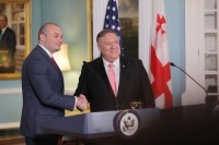 მამუკა ბახტაძე: ბოლო 10 წელში ჩვენ აშშ-სთან დინამიურ და ყოვლისმომცველ თანამშრომლობას მივაღწიეთ და ჩვენმა კავშირებმა უპრეცედენტო დონეს მიაღწია პრეზიდენტ ტრამპის ადმინისტრაციის პირობებში