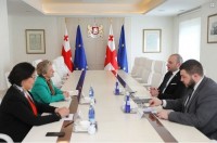 მამუკა ბახტაძე საქართველოში UNDP-ის მუდმივ წარმომადგენელს შეხვდა