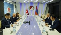 ფინანსთა მინისტრი სომხეთის რესპუბლიკის ელჩს შეხვდა