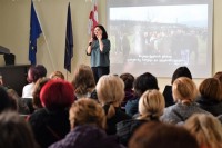 სოფო კილაძემ მოსახლეობას ყოველწლიური საქმიანობის ანგარიში წარუდგინა სოფო კილაძემ მოსახლეობას ყოველწლიური საქმიანობის ანგარიში წარუდგინა